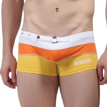 Новинка года низкая талия пикантные Мужское нижнее белье боксеры мужские шорты для купания для мужчин шорты Боксеры одежда заплыва брюки девочек Maillot De Bain