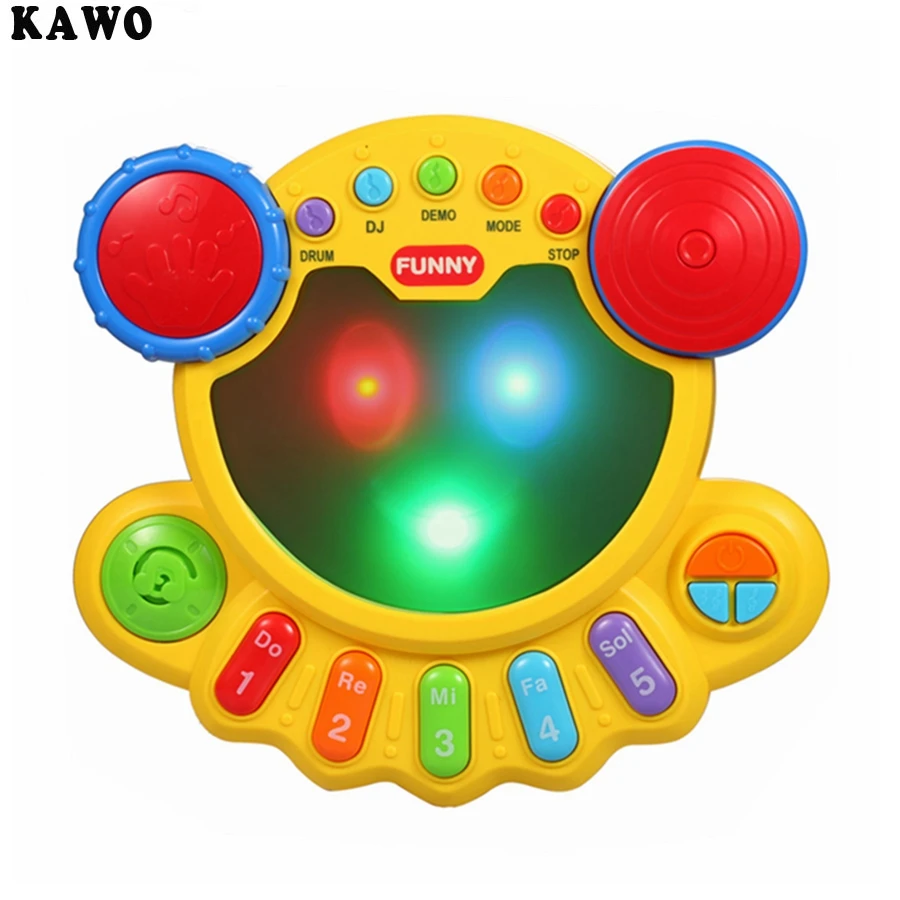 Buy KAWO Musical Drum Toy Baby Beats Musical Toy Many