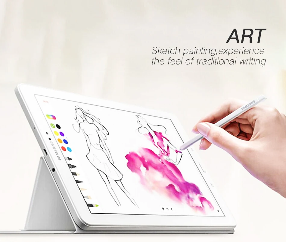 6Samsung Galaxy Tab A 10.1 (2016) P585 P580 S pen 100% Original Touch S-Pen Replaceme Stylus Black White Intelligent