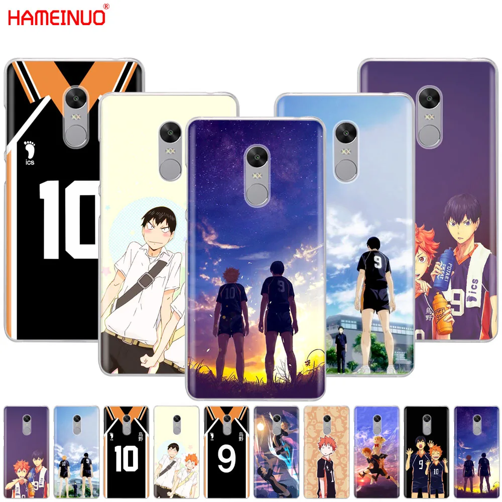 

HAMEINUO Haikyuu Hinata attacks Anime Cover phone Case for Xiaomi redmi 5 4 1 1s 2 3 3s pro PLUS redmi note 4 4X 4A 5A