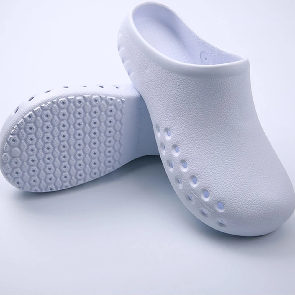 Удобная дышащая медицинская обувь для медсестер, хирургическая обувь, противоскользящая защитная обувь, Тапочки для операционной лаборатории, рабочая медицинская обувь - Цвет: photo