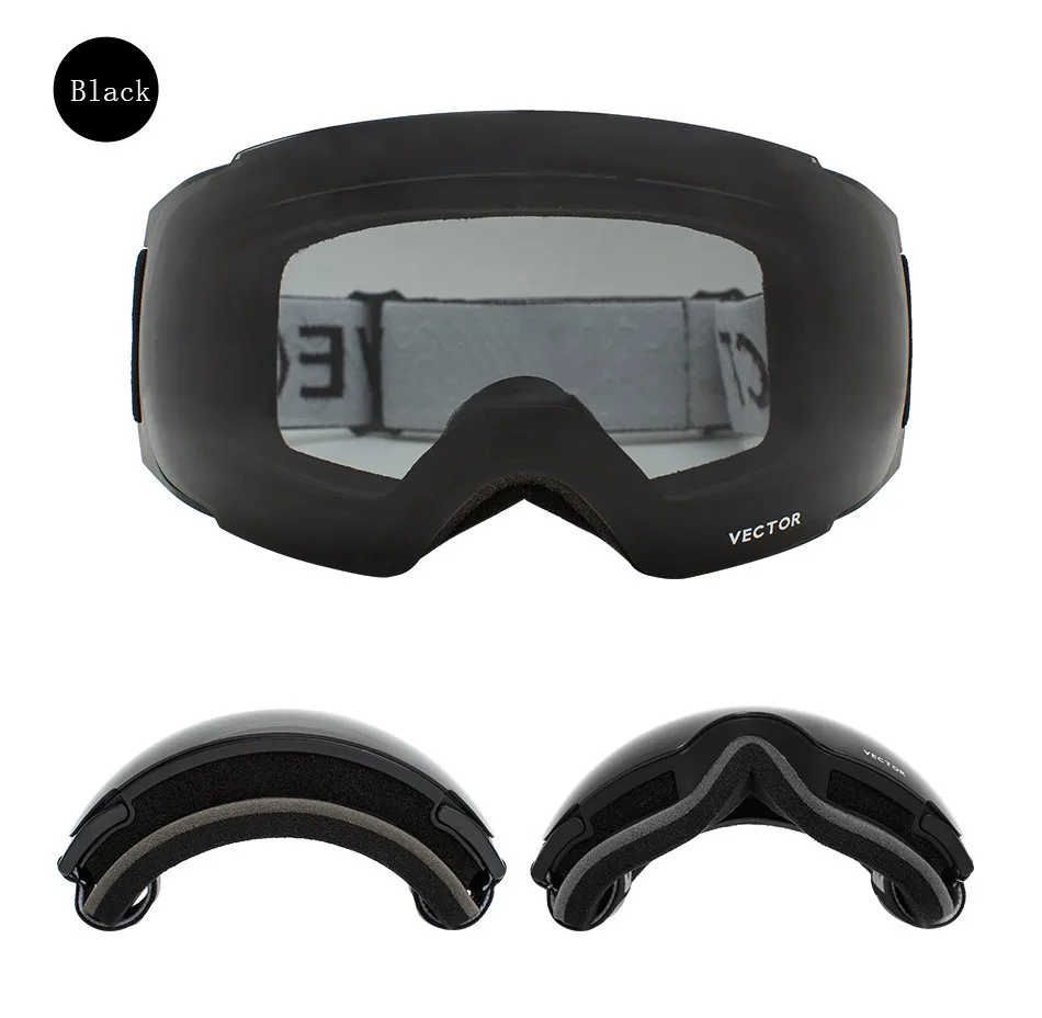 OTG мужские лыжные очки для сноуборда легкие Сменные магниты в оправе и линзах без снятия сферические противотуманные снежные очки