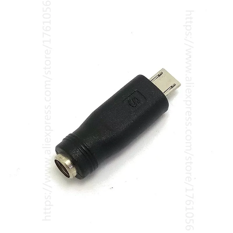 

New 5.5*2.1 to Micro USB Jack Micro 5Pin DC Power Charger Adapter Converter Connector for Laptop/Tablet/Mobile Phon