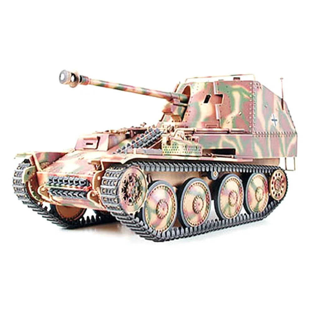 Тамия 35255 1/35 немецкий Разрушитель Marder III Ausf M 75 мм Pak 40/3 Sd Kfz138 Военная сборка AFV