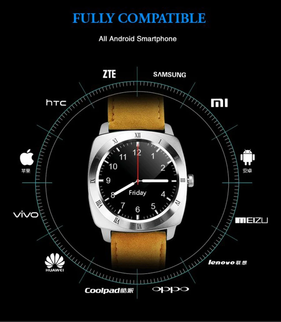 10 шт. Смарт-часы X3 Smartwatch шагомер спортивные часы камера сим-карта MP3-плеер Relogio Masculino для Android Watchphone