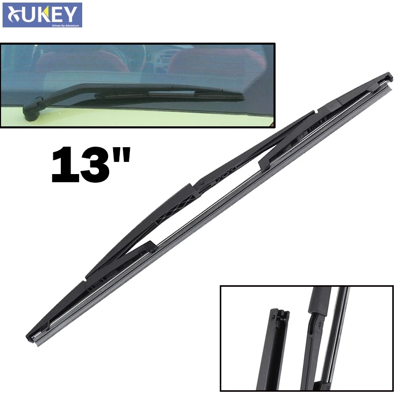 

Xukey 13" Windshield Rear Wiper Blade For Fiat Bravo 182 Multipla 186 Panda 169 Punto 176 Seicento 187 Stilo 192 Windscreen