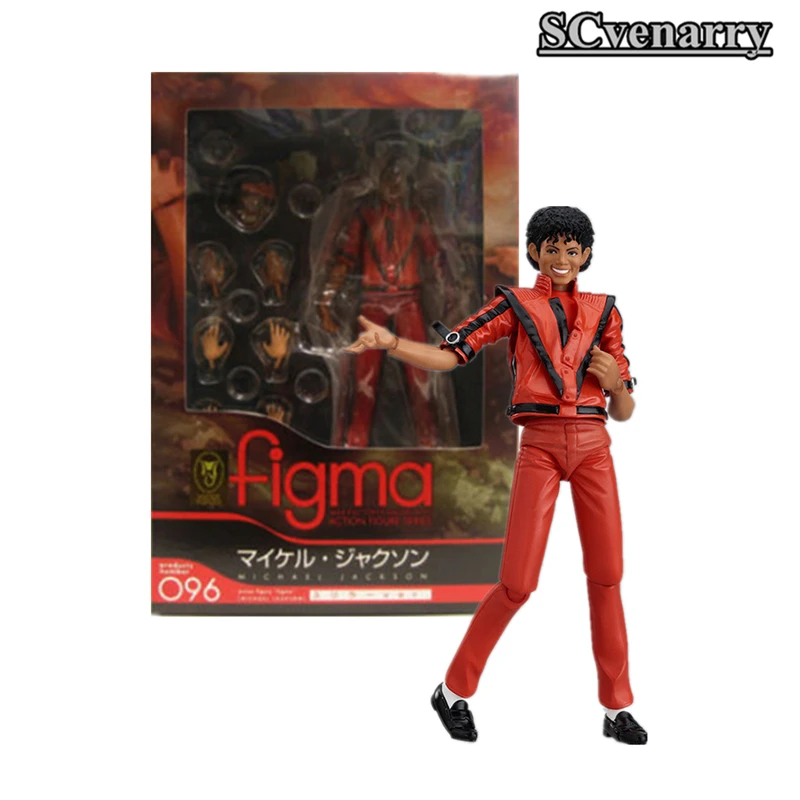 

Michael Jackson MJ Thriller PVC Action Figure Figma 096 Collectible Model Toy