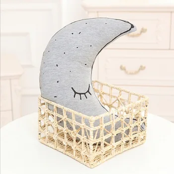 

Creative Noctilucent Baby Luminous Toys Moon Genius Stars Lighter Pillows for Kids Bed Room Stuffed Doll Cushions Child pillow