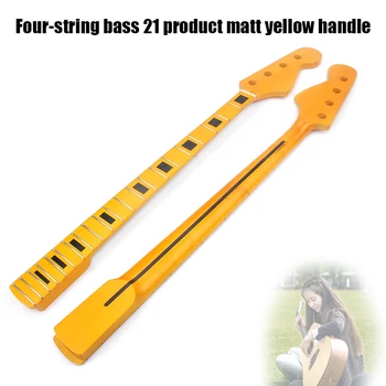 

Bass Guitar DIY Neck 4 String 21 Fret Wooden Musical Instrument Exquisite Replacement Neck Parts Accessories