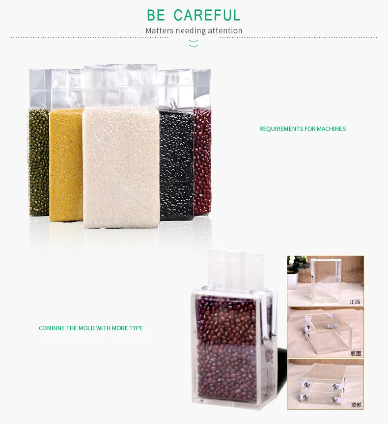 2Plastic,Bean,Kitchen,household,commercial,Seal (4)