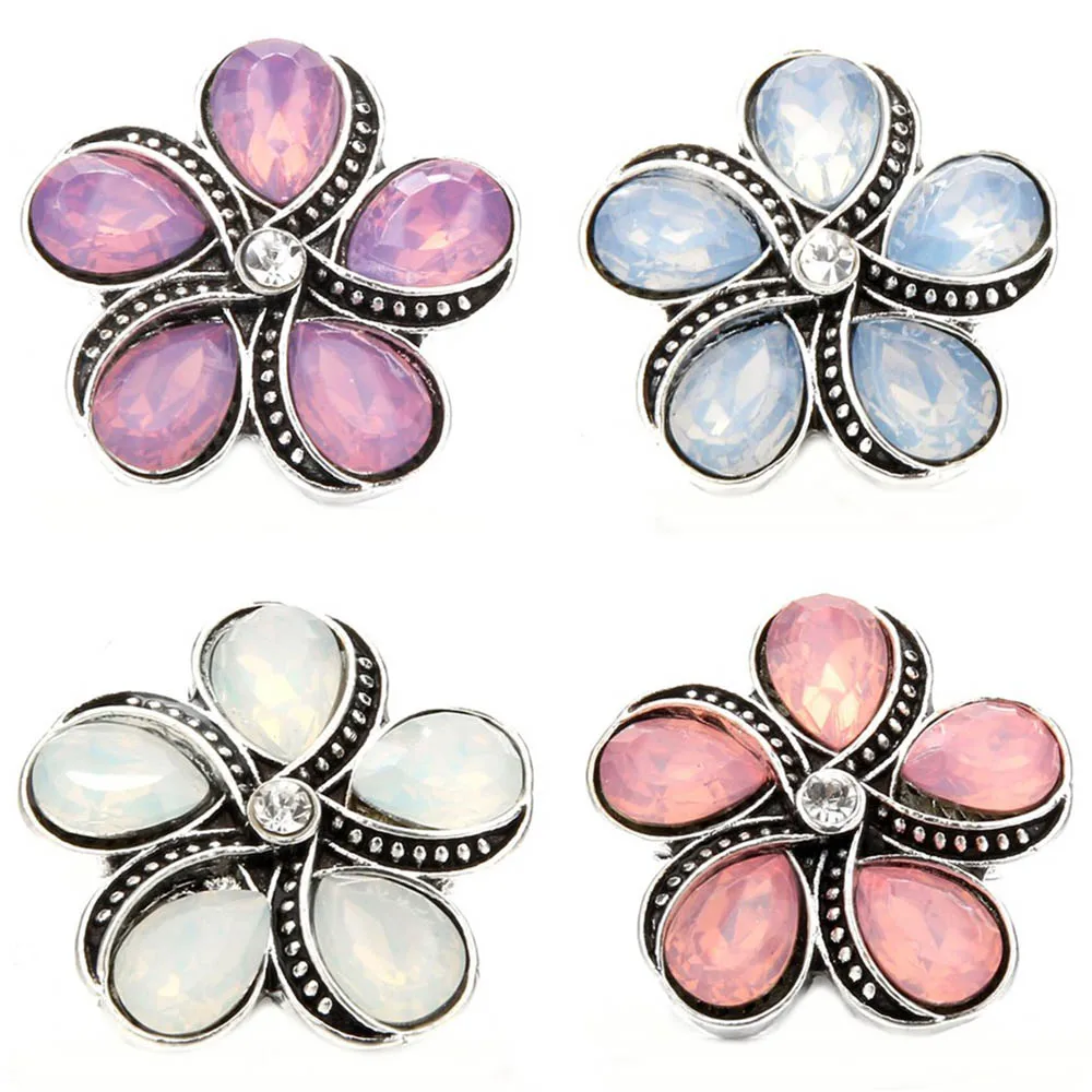 

New Arrival 18-20mm Metal Snap Jewelry Snap Button fit The Bloomer Ginger Snap Bracelets Bangles Women snaps Jewelry