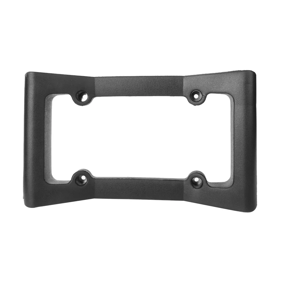 

Car Auto Black Front Bumper Guard EVA License Plate Frame Tag Cover Protector anti collision protection Car Accessories