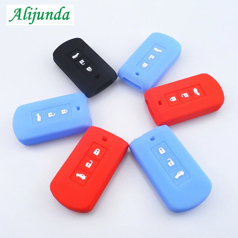 

FOR Mitsubishi Orland Lancer EX ASX Pony Grandis Pajero Sport Remote Key Silicone Case