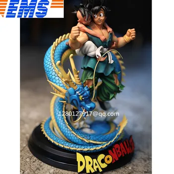 

Statue Dragon Ball Son Goku & Ubu Full-Length Portrait Super Saiyan Bust GK Action Figure Collectible Model Toy 40CM BOX P1227
