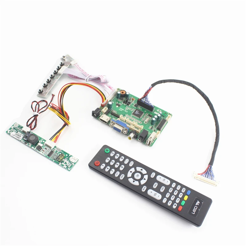 USB адаптер TSUX9 V2.0 HDMI VGA для LVDS панели 23 8 дюйма|Запасные части| |