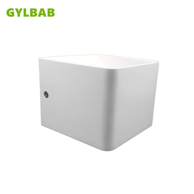 GYLBAB 3 Вт 5 7 Светодиодная подсветка стены вниз Лен крыльцо лампа Искусство 110 В 220