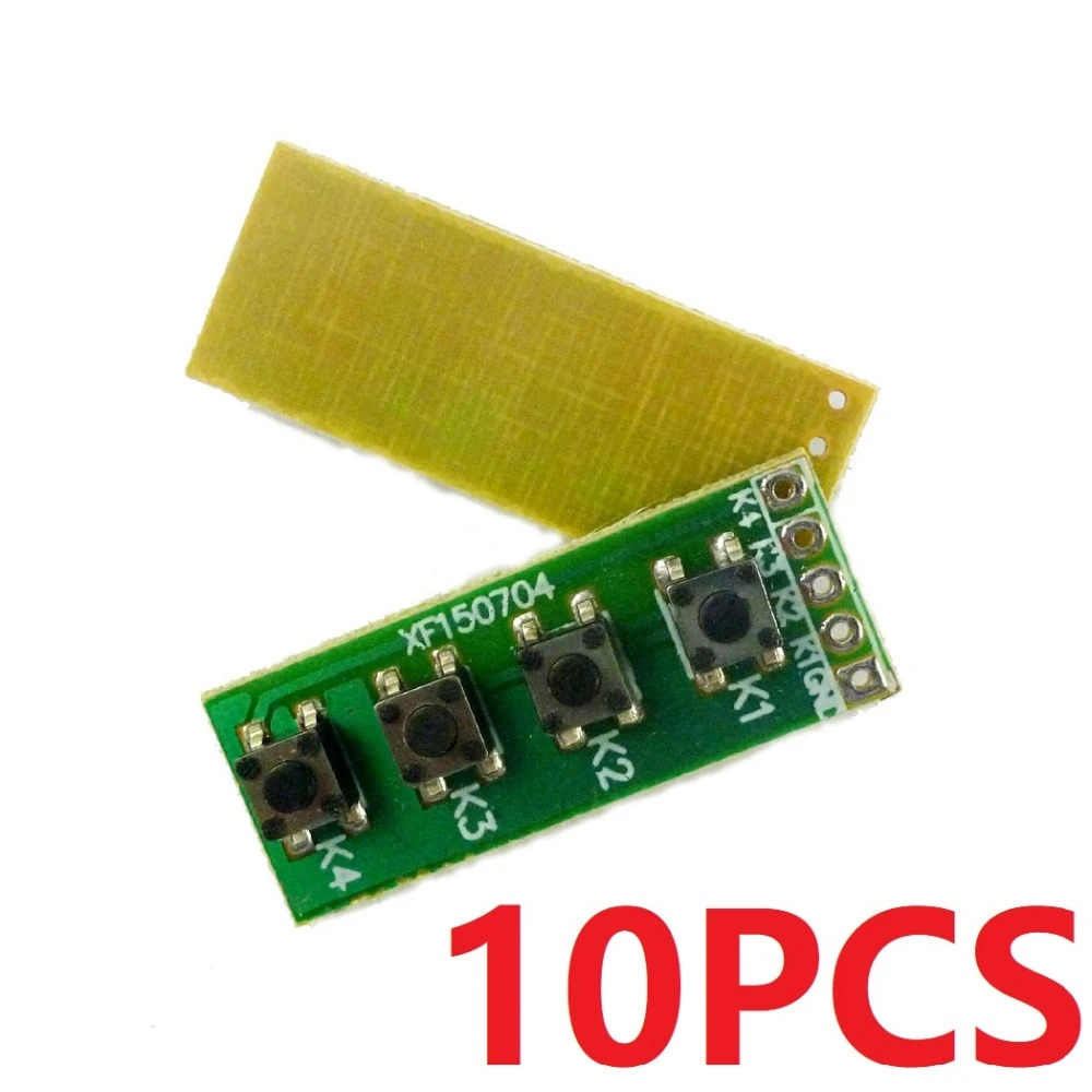 10PCS 2.54mm Pads 4 Button key Switch Keyboard Matrix Board for Arduino ...