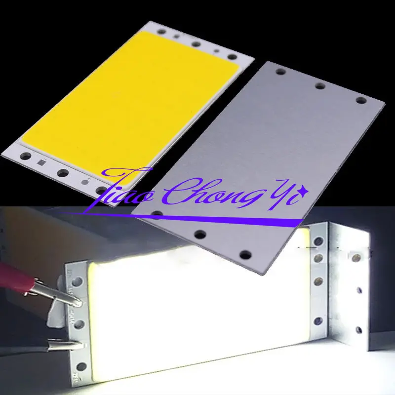

1X 15W 94X50MM 9450 White COB LED Panel Strip Lights DC12-24V For DIY car lamps