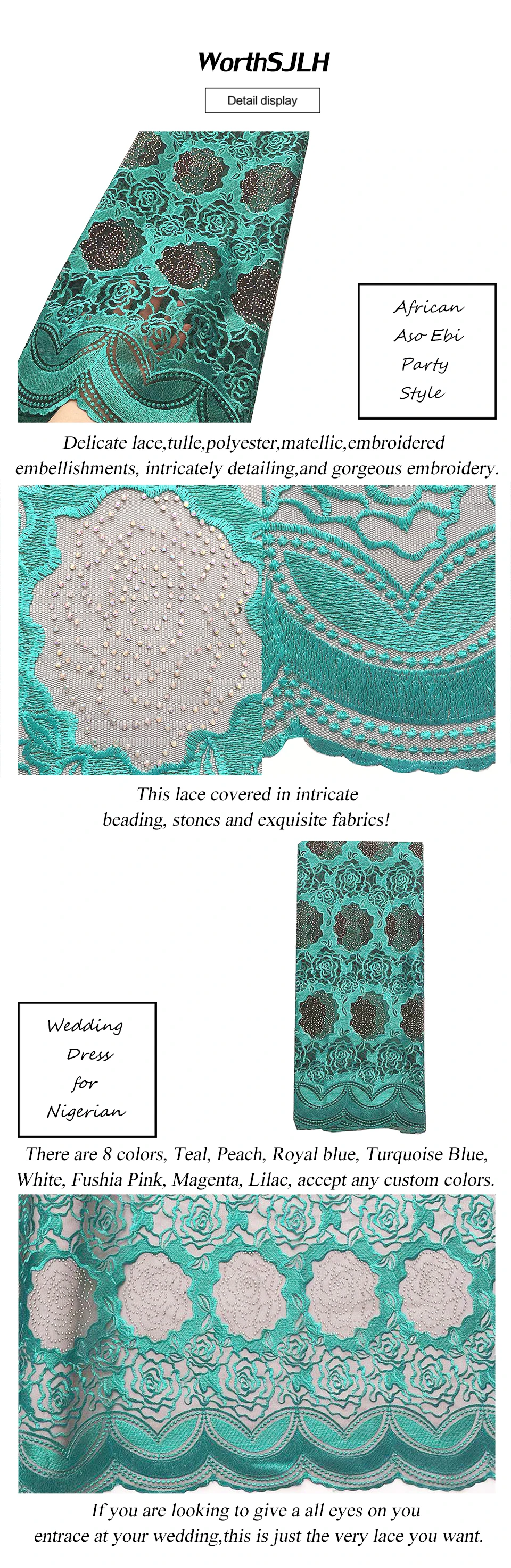 African Lace Fabric