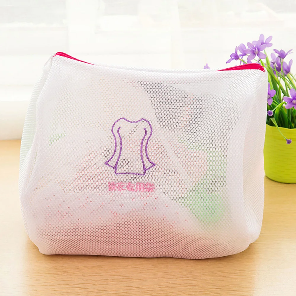 Fashion Fine Embroidered Bra Lingerie Special Wash Laundry Bag Padded Machine Washable Mesh Kit Laundry Basket Bag Laundry Bags (14)
