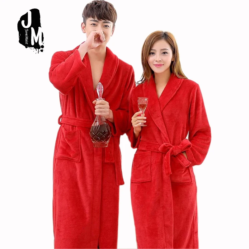 Buy Couples Bathrobes Women Robes Winter Spa Bath Robe