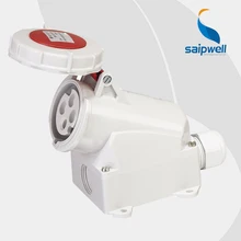 16A 400 В 4 P(3 P+ E) промышленные розетка водонепроницаемые розетки настенный воды/брызг IP44 en/iec 60309-2 типа SP1196