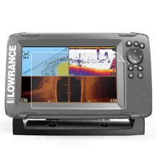 2x прозрачное защитное покрытие ЖК-экрана Защитная пленка для эхолот gps LOWRANCE HOOK2 5 xhdi