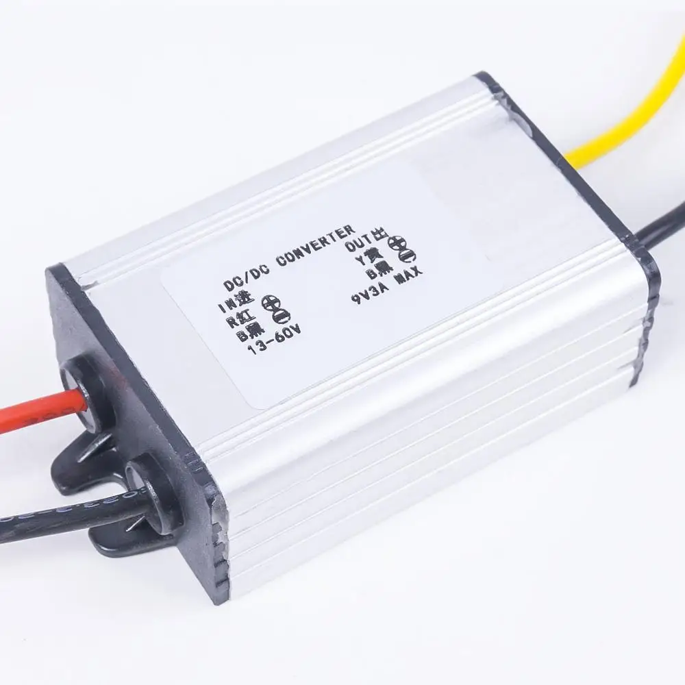 13-60 TO 9V 3A High Quality DC Converter Step-Down DC Voltage Regulator Voltage Mutual, Suitable for Automot - Цвет: 13-60 TO 9V 3A
