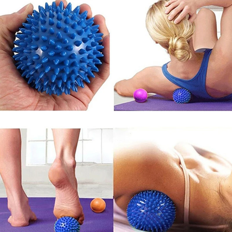 Мячик для массажа стоп рука плечо мяч для массажа тела облегчение боли тренировки портативный многоцветной шар для физиотерапии Уход за