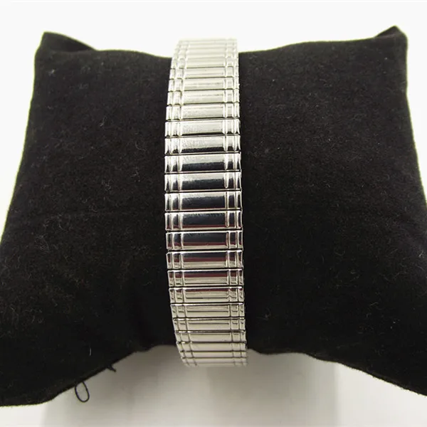 1PCS Elastic stainless steel 12MM 14MM watch straps all can use silver