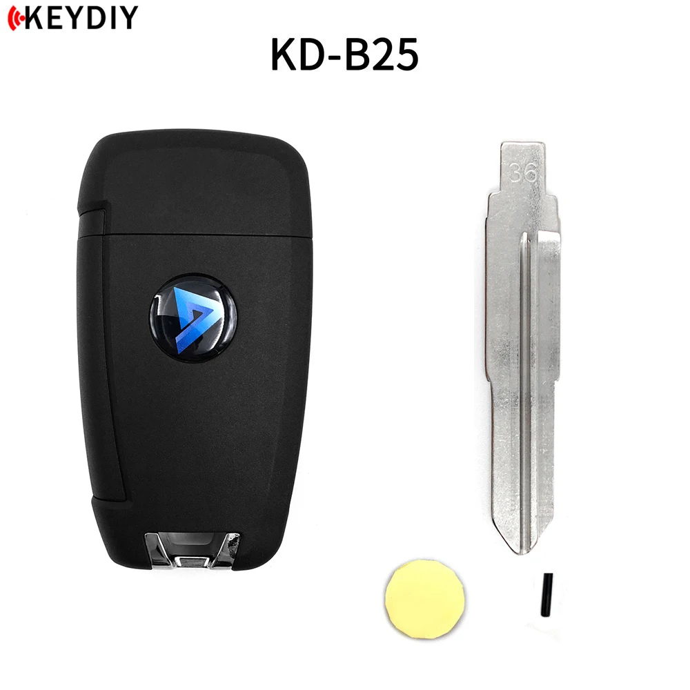 KEYDIY авто ключ KD900/KD-X2/KD мини ключ программист серии B пульт дистанционного управления B25 с 36# Uncut Blade