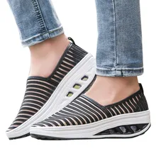 KLV/Женская обувь для фитнеса; повседневная спортивная обувь; женская сетчатая обувь; кроссовки на платформе; tenis masculino;#3