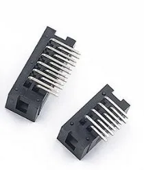 10 шт. шаг 2 54 мм 2x3Pin-2x20Pin DC3-6/8/10/12/14/16/18/20/24/26/30/40P прямоугольный Штекерный кожух PCB IDC
