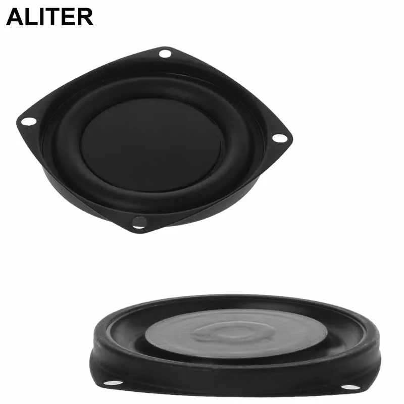 

2PCS Woofer Radiator Bass Passive Speaker 3" Low Frequency Loudspeaker Diaphragm Vibration Plate DIY