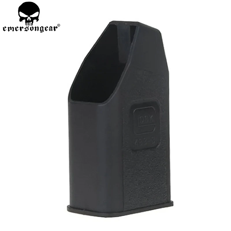 EMERSONGEAR Glock журнал скоростной погрузчик Mag для 9 мм/.40/.357/ .45 зажим Mags черный BD4239|magazine