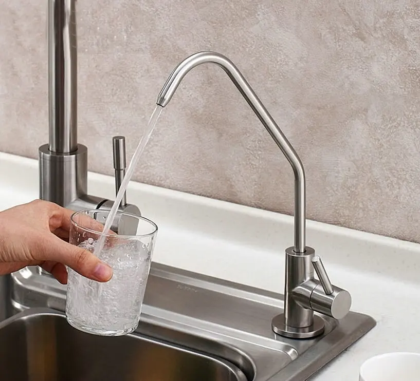 Free Shipping Sus304 Stainless Steel Drinking Water Faucet Purify Water Tap Purifying Tap 307