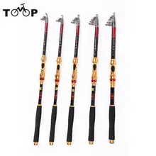 Портативная карбоновая жесткая Удочка сверхжесткая телескопическая удочка Спиннинг морская Удочка 2,1 М 2,4 М 2,7 м 3 м 3,6 м Pesca телескопическая удочка