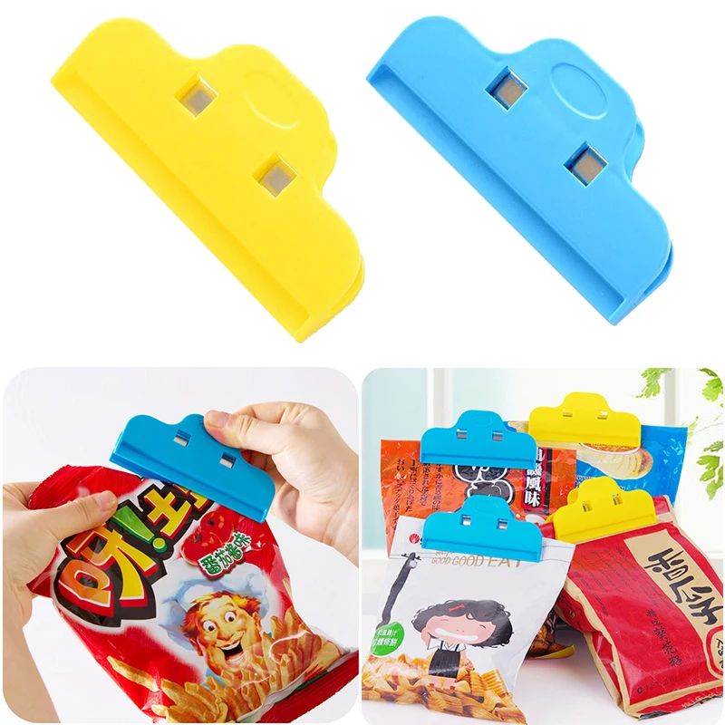 

1 pcs Baby Dried Milk Sealed Clips Portable ABS Practical Food Sealing Clamp Clip Powder Food Package Bag Clip