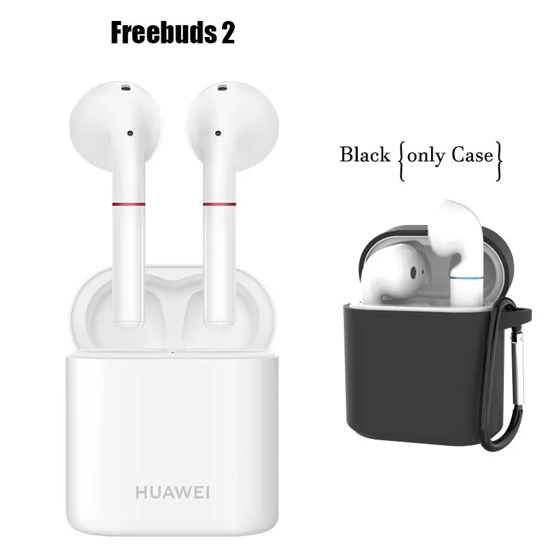 Huawei Freebuds 2 Pro Freebuds2 беспроводной Bluetooth 5,0 Наушники Hi-Fi водонепроницаемый IP54 контроль беспроводного заряда - Цвет: 2 add Black Case