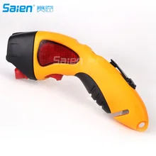 Многофункциональный автомобильный защитный ударный фонарик Автомобильный аварийный молоток светодиодная сигнальная лампа фонарик