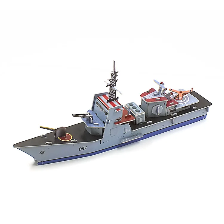 2017 хит продаж 3D пазл DIY Модель Детская игрушка военный стиль корабль 3d