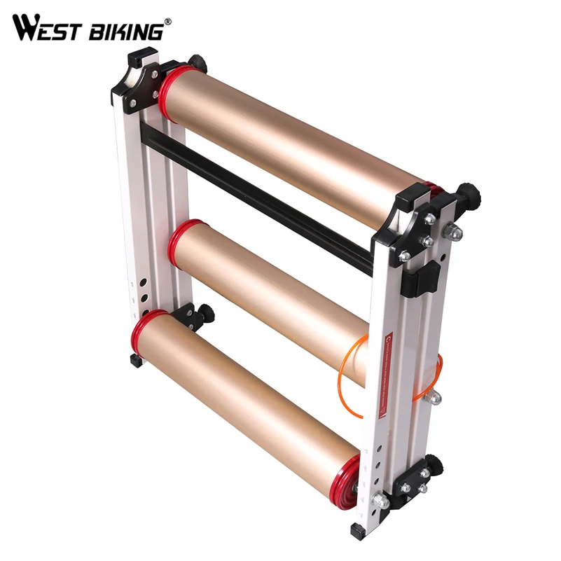 Limited Price for  WEST BIKING Bike Training Station Indoor Fold Bicycle Cycling Exercise Station Fitness Roller Bike 
