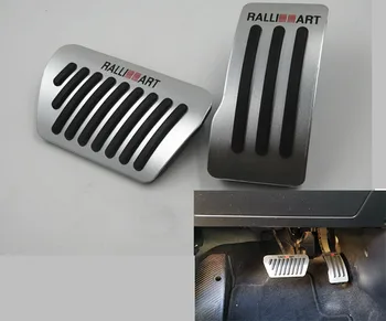 

Car styling FootRest Gas Brake Pedal Cover Case For Mitsubishi Lancer Outlander ASX Pajero Eclipse Grandis FORTIS Zinger