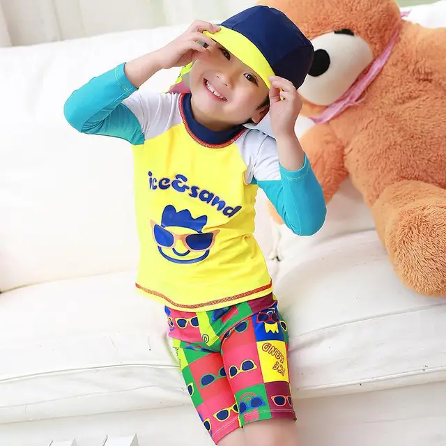 Buy Boys Swimsuit For Children Swimwear 2018 Cute Baby
