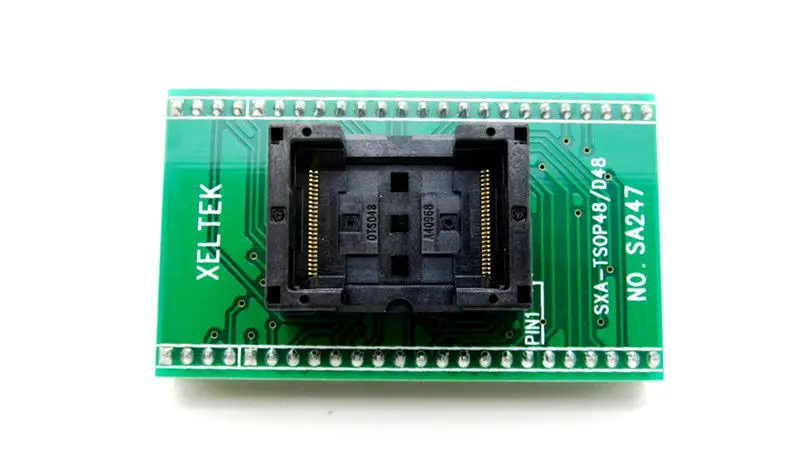 Tunap 974 Adattatore TSOP48 A DIP48 SA247 - Per Programmatori E Test Di Chip IC, Adattatore Universale SA247 Test Socket TSOP - Foto 10