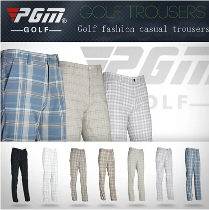 PGM Mens plaid Golf pants XXS XXXL 