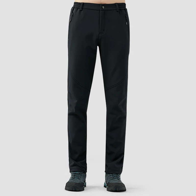 Invierno Caliente flocado grueso Pantalones de senderismo Softshell Pantalones al aire libre Pantalones mujeres impermeable trekking pesca deportiva hombres pareja Invierno Caliente flocado grueso Pantalones de senderismo Softshell Pantalones al aire libre Pantalones mujeres impermeable trekking pesca deportiva hombres pareja