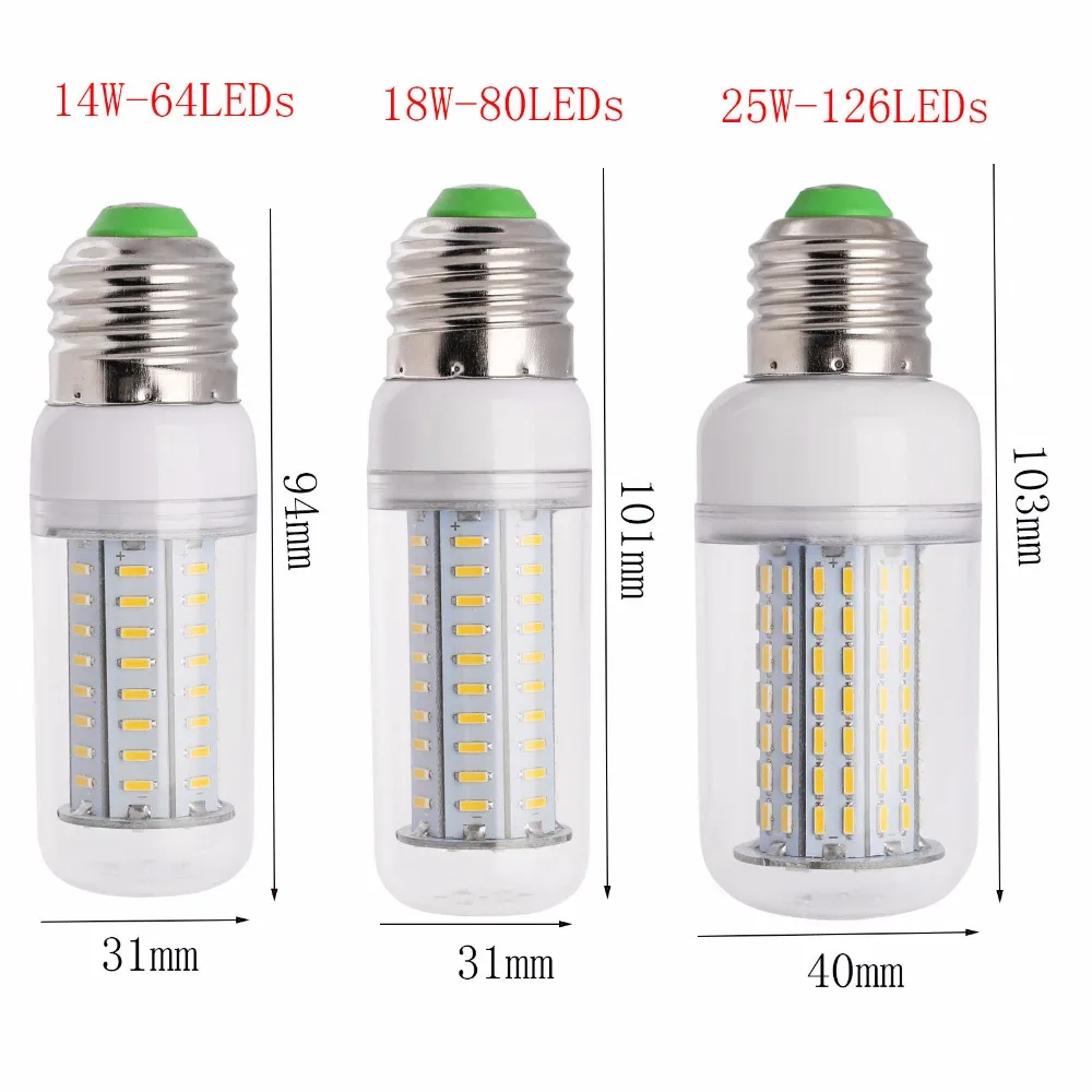 Lâmpadas Led e Tubos do candelabro 14 w 18 Comprimento : 10*4cm