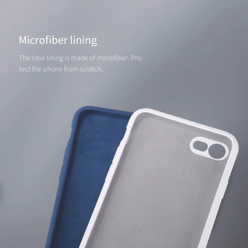 Para iphone 7 caso cubierta de silicona Nillkin líquido delgada shell Protector funda para iphone 7 Plus caso lindo 4,7/5,5