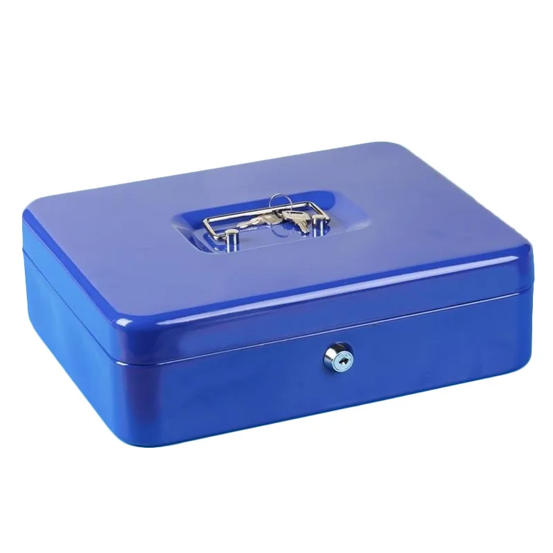 Details about   Portable 11.8" Cash Box with Money Tray Lock 5 Compartment Key Tiered Safety 